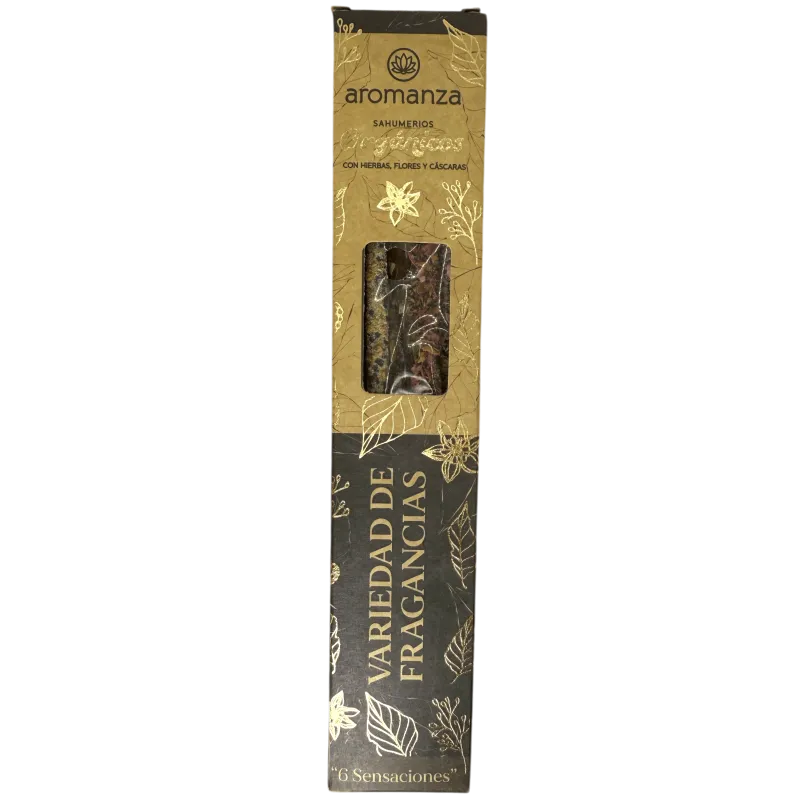 קטורת ORGANICOS פרחים ושרפים