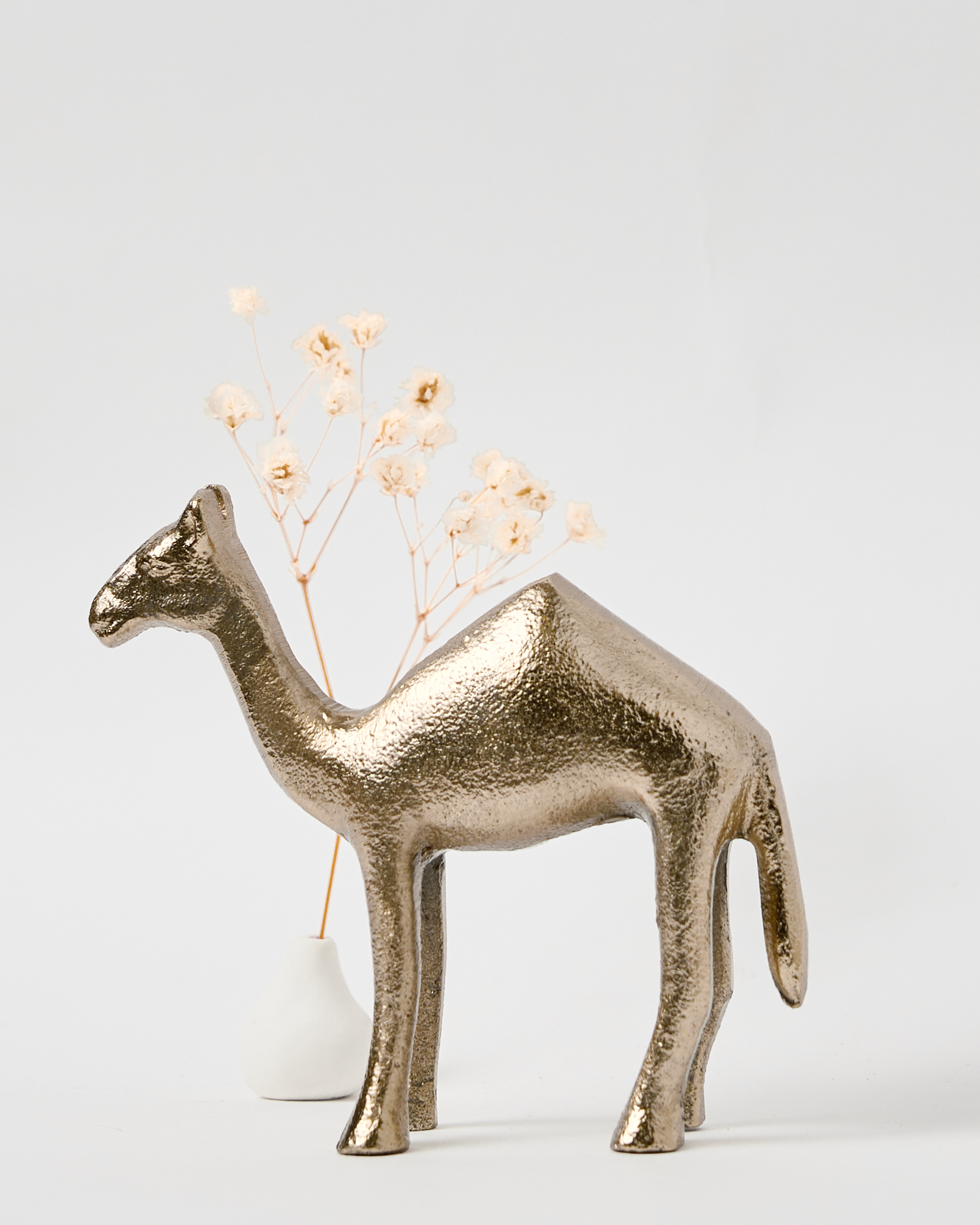 פסל דקורטיבי גמל זהב פסל דקורטיבי גמל זהב