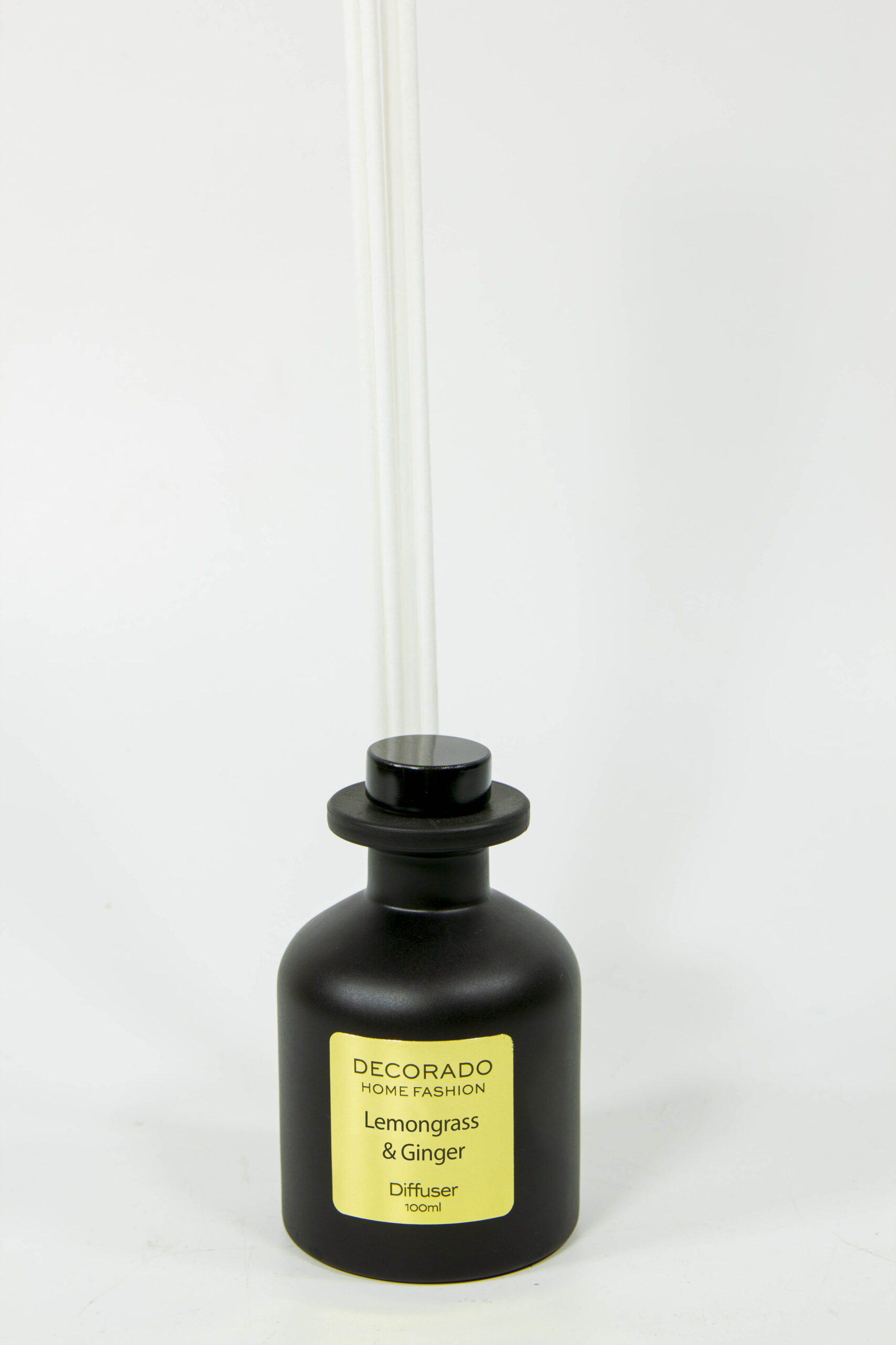 מפיץ ריח LEMONGRASS & GINGER Black bottle מפיץ ריח LEMONGRASS & GINGER Black bottle