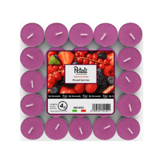 נרות טילייט פירות יער 25 יח