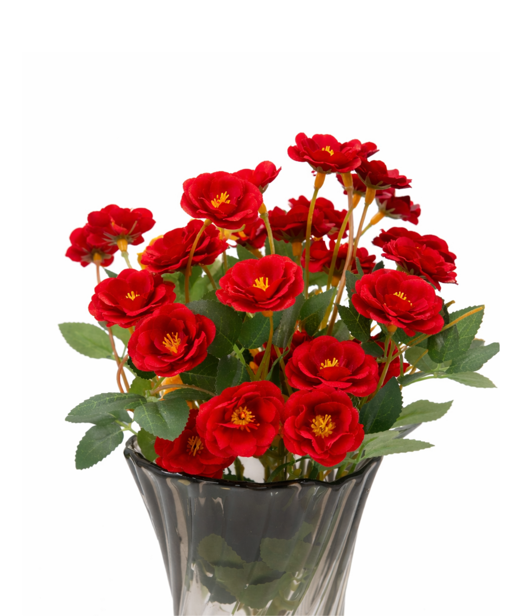 זר פרחים מלאכותי קמליה