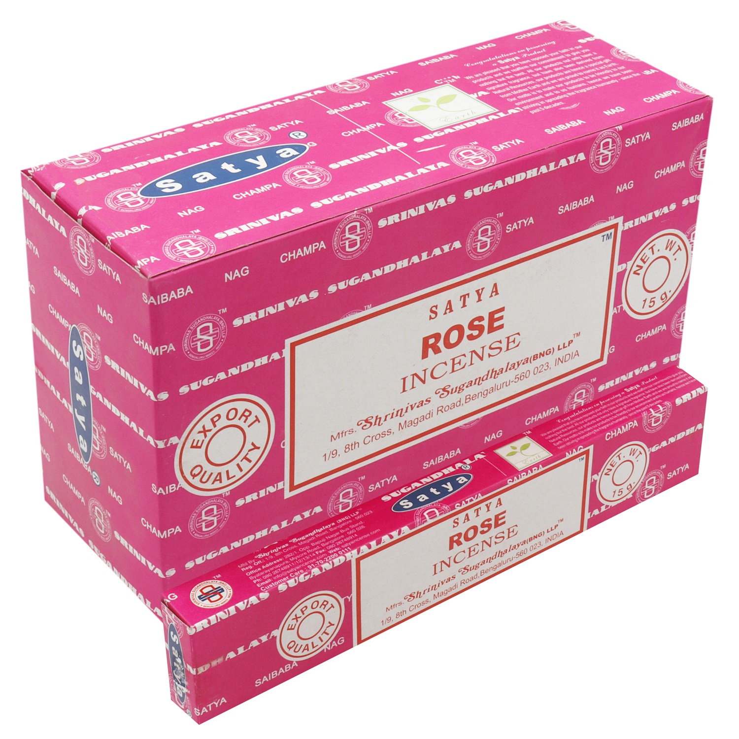 מארז קטורת SATYA ROSE מארז קטורת SATYA ROSE