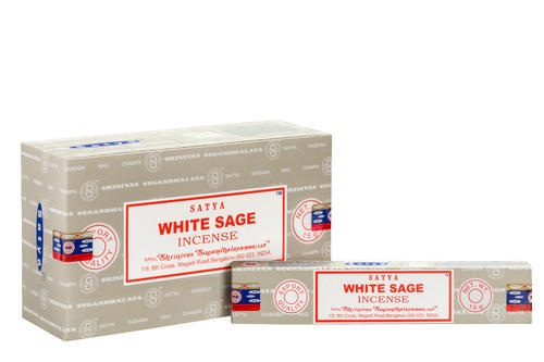 מארז קטורת SATYA WHITE SAGE מארז קטורת SATYA WHITE SAGE