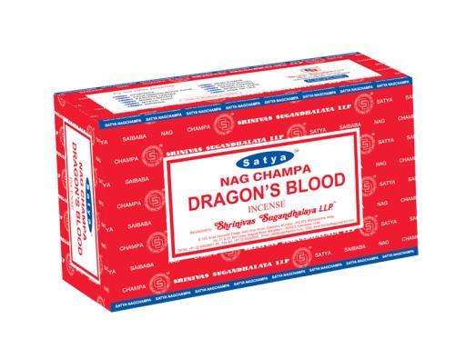 מארז קטורת SATYA DRAGON'S BLOOD מארז קטורת SATYA DRAGON'S BLOOD