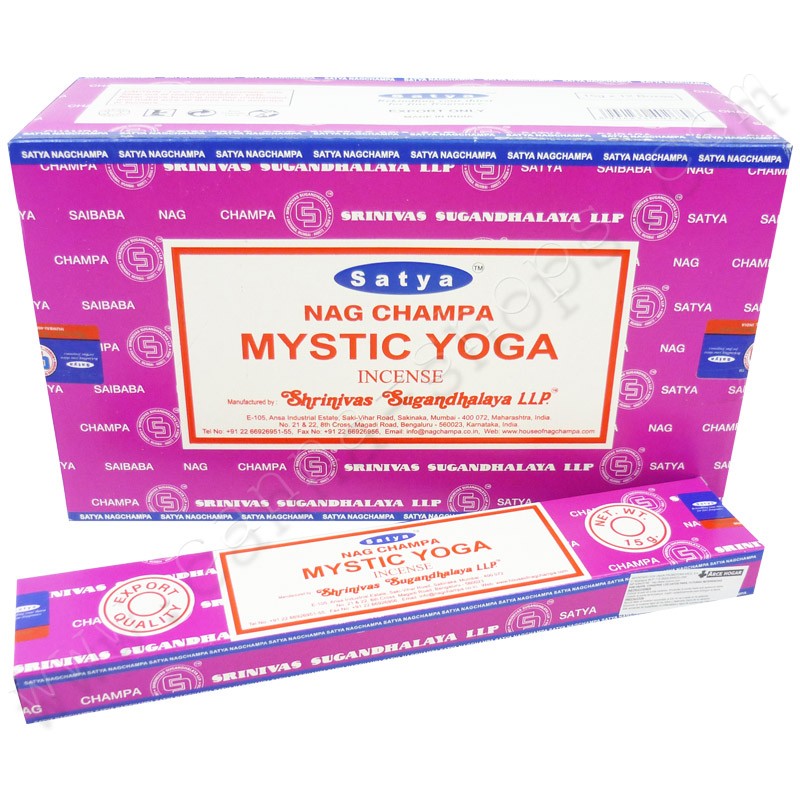 מארז קטורת SATYA MYSTIC YOGA מארז קטורת SATYA MYSTIC YOGA