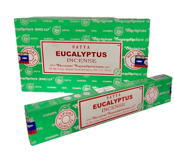 מארז קטורת SATYA EUCALYPTUS מארז קטורת SATYA EUCALYPTUS