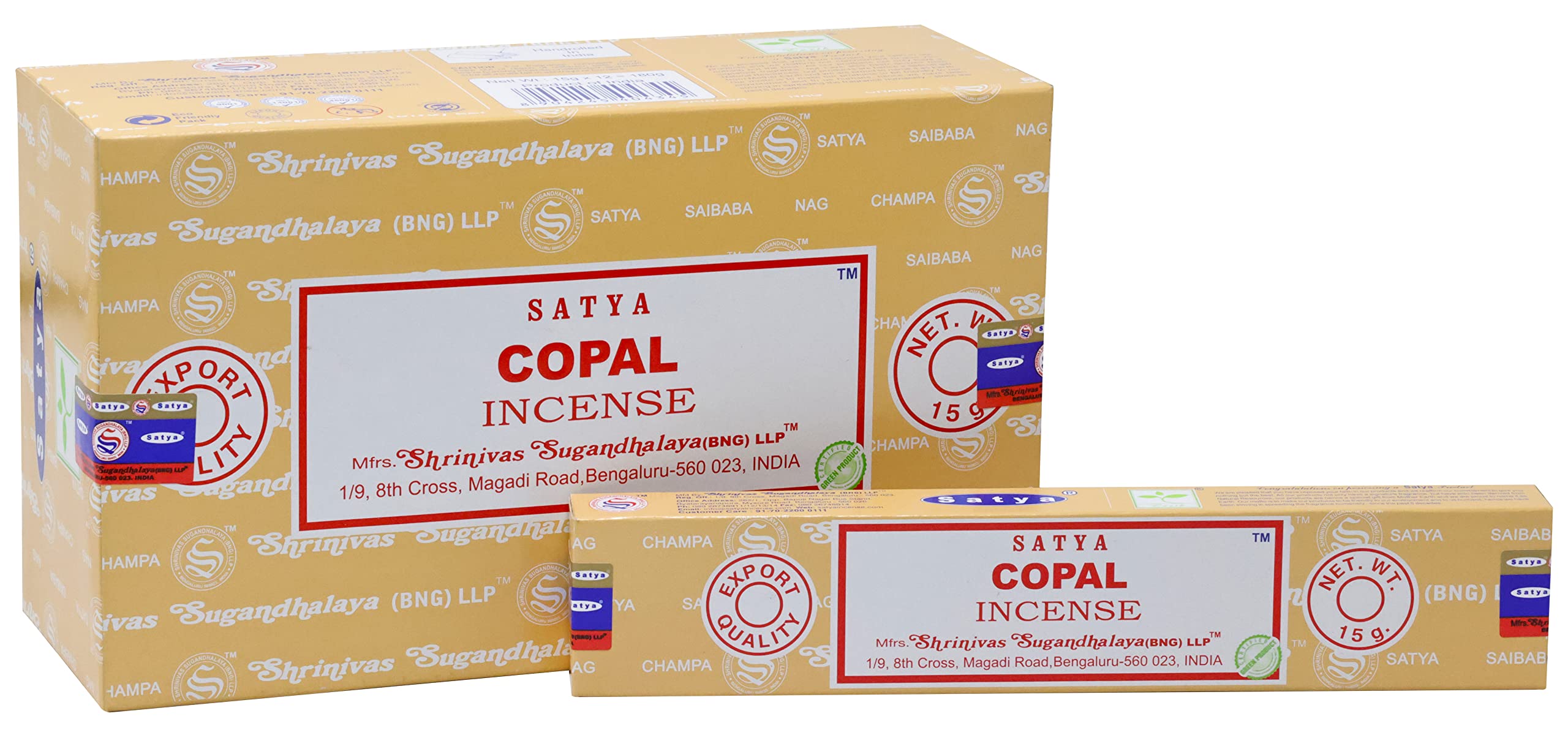 מארז קטורת SATYA COPAL מארז קטורת SATYA COPAL
