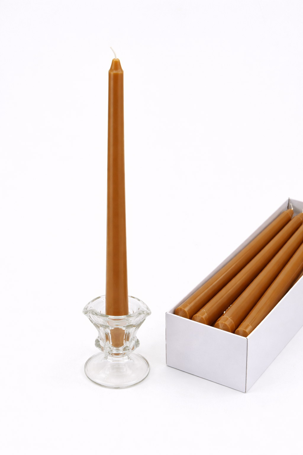 נר לפמוט חום  12 יחי'