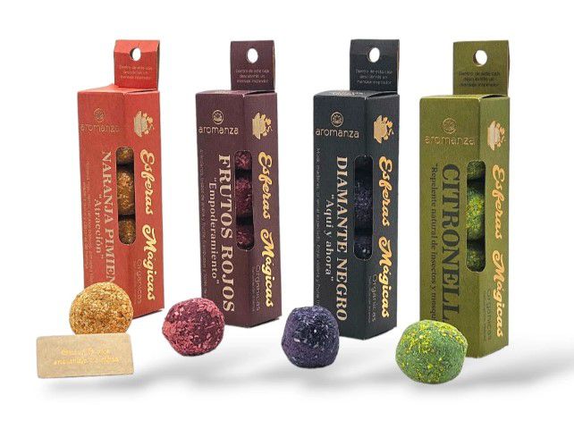 כדור קטורת ארבעת האלמנטים 4 כדורים