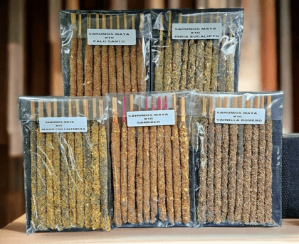 קטורת MAYA שקית 10 יח אקליפטוס