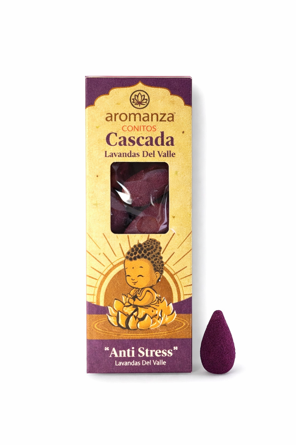 קטורת ארומנזה BACKFLOW לבנדר