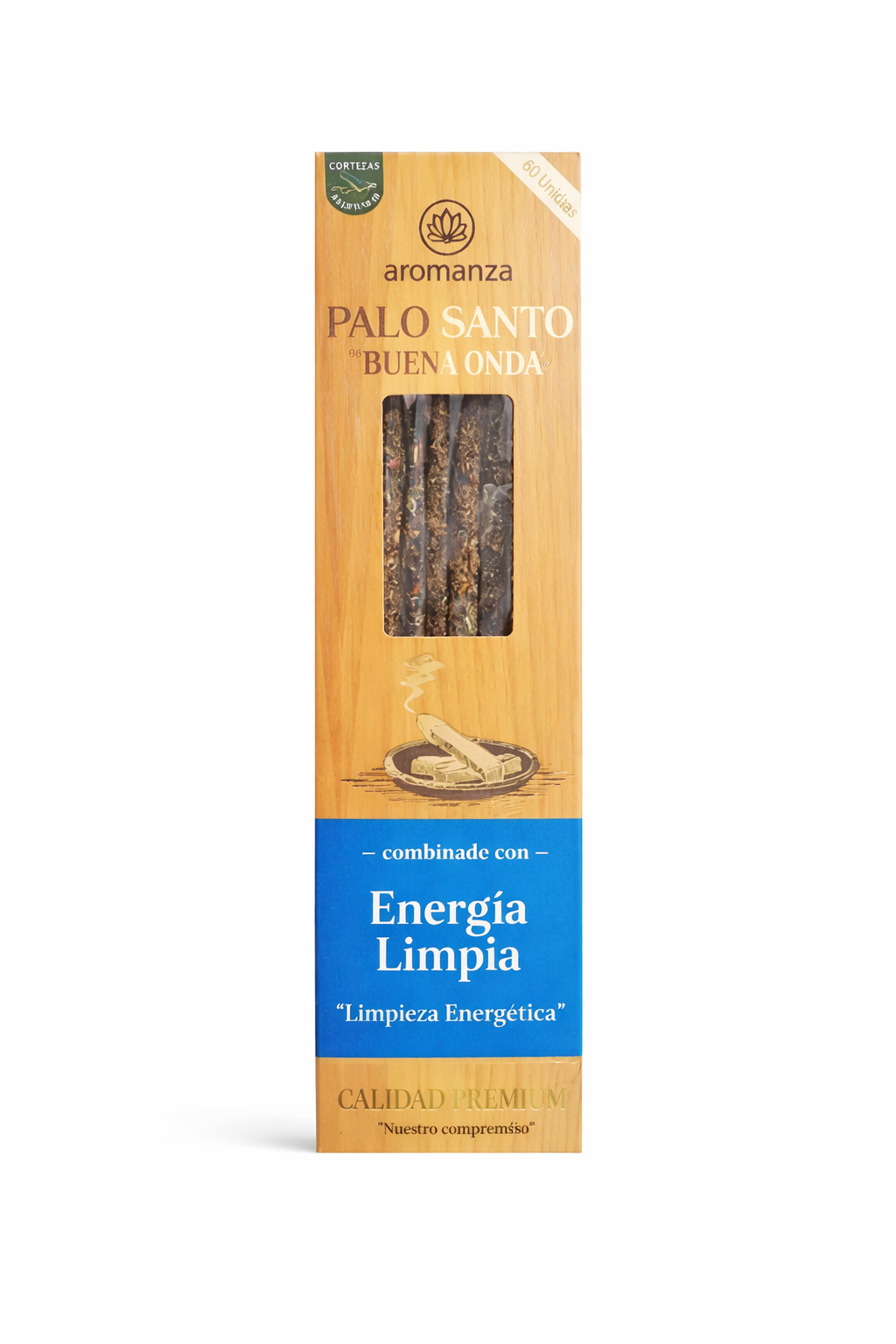 קטורת מקלות פאלו סנטו אנרגיה נקיה