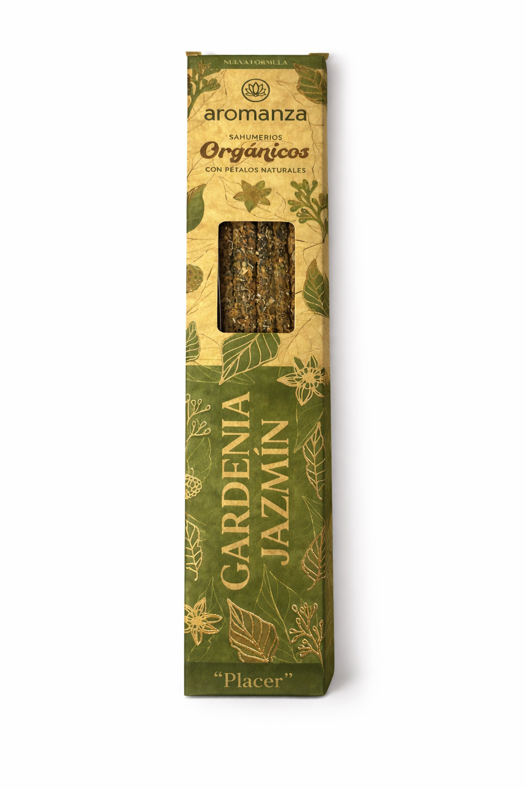 קטורת ORGANICOS פרחי גרדניה ויסמין