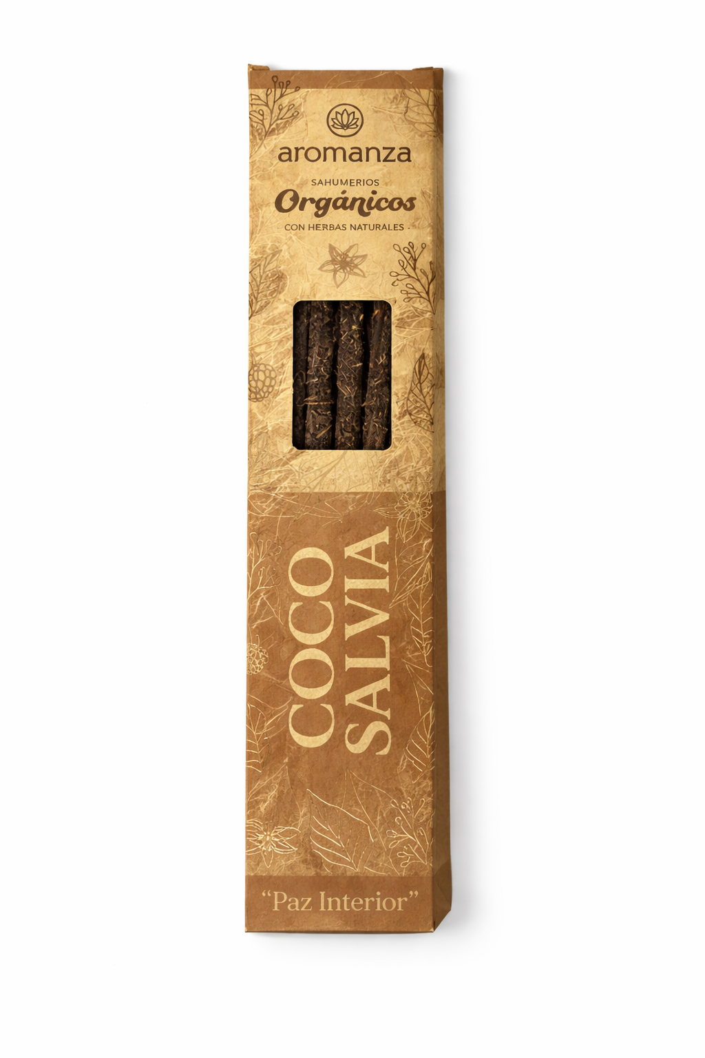 קטורת ORGANICOS פרחי קוקוס מרווה