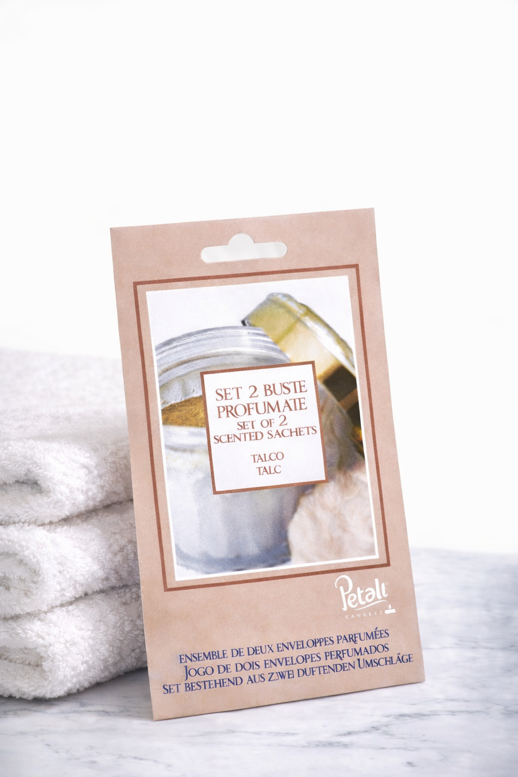 זוג שקיות ריחניות טלק