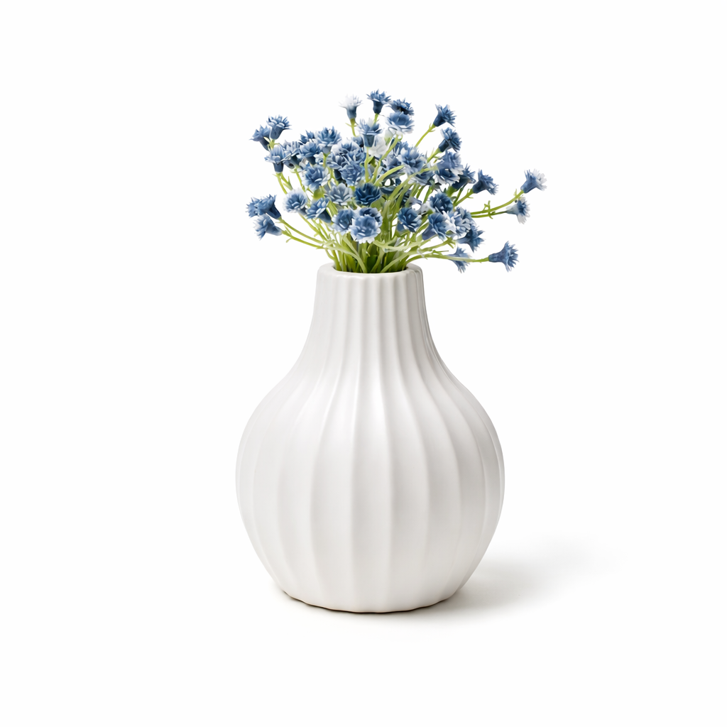 זר קטן מלאכותי כחול 20 ס"מ