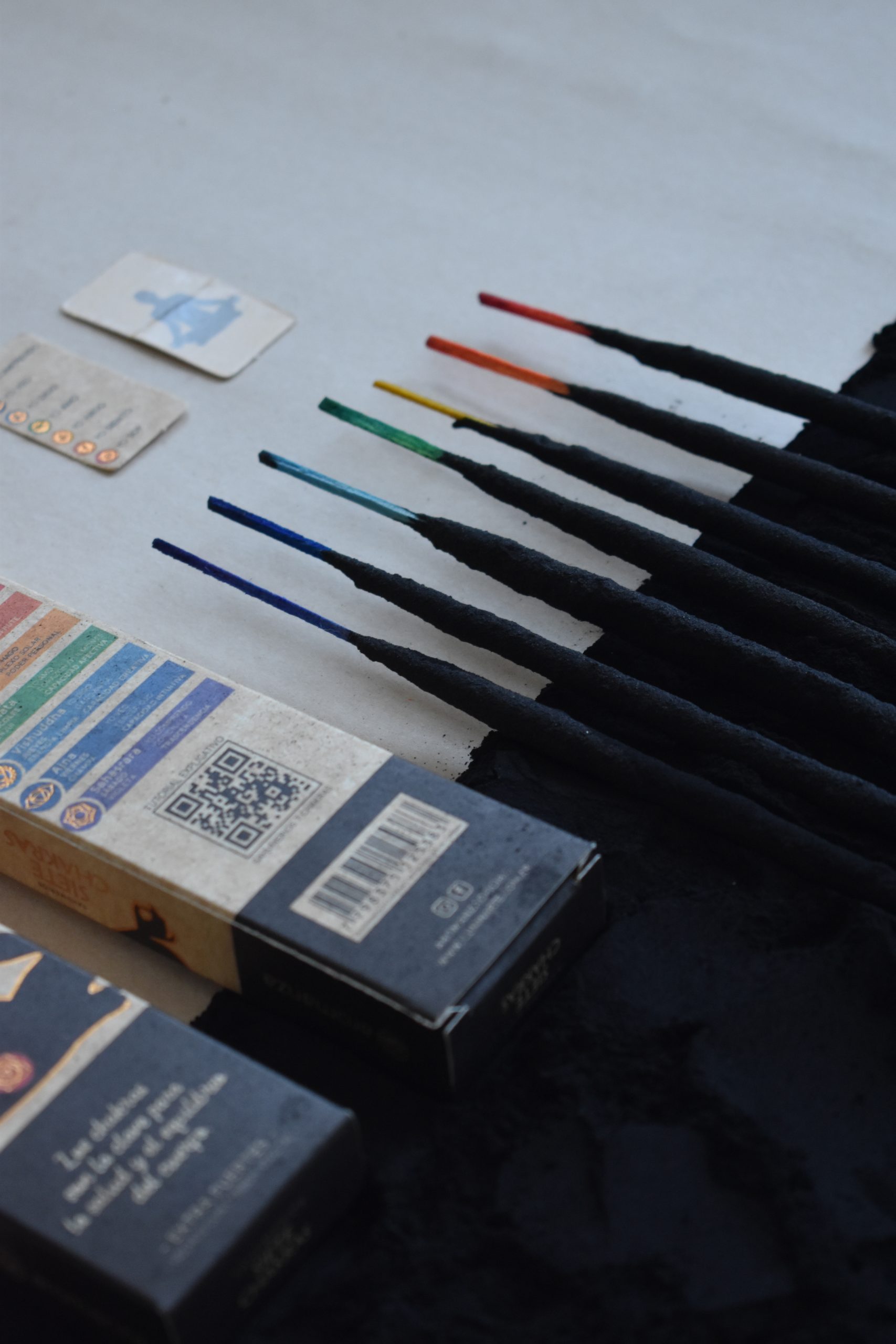 קטורת ארומנזה מקלות 7 צ'אקרות