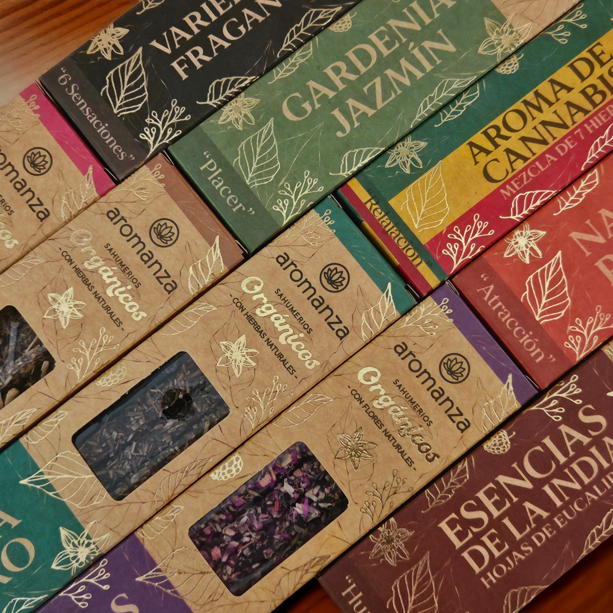 קטורת ORGANICOS פרחי קוקוס מרווה