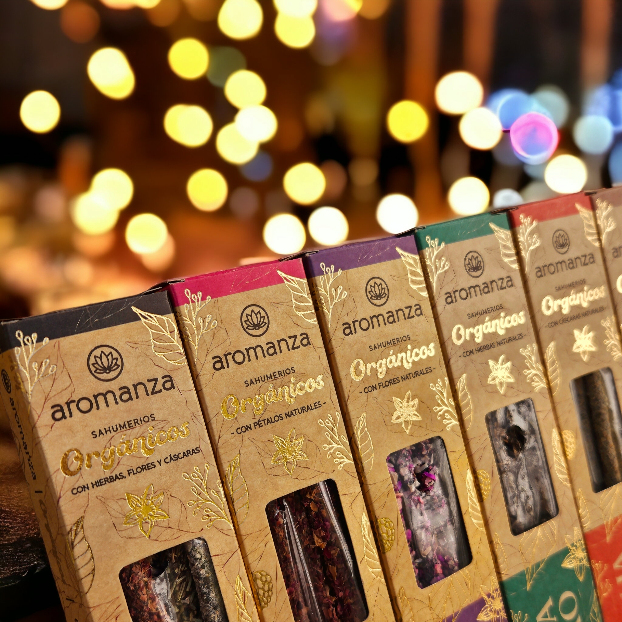 קטורת ORGANICOS פרחי גרדניה ויסמין