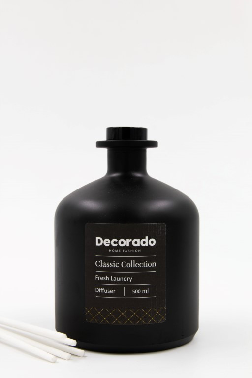 מפיץ ריח בקבוק שחור FRESH LAUNDRY