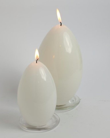 נר EGG לבן