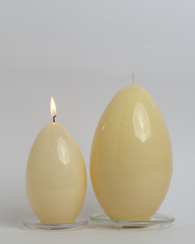 נר EGG שמנת
