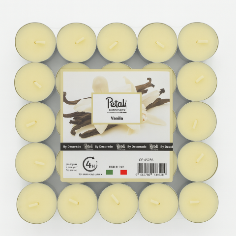 נר טילייט 25 יח' - וניל