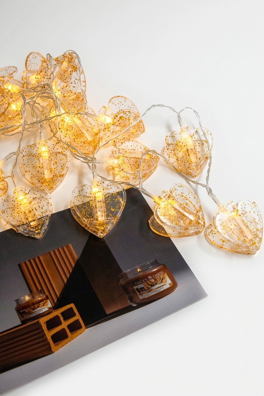 שרשרת קליפסים נורות לד 3 מטר