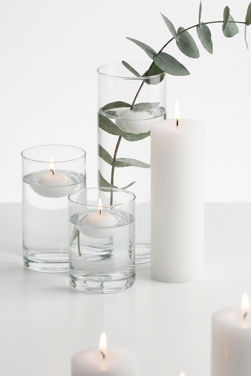 צילנדר זכוכית קוטר 8.5  גובה 15