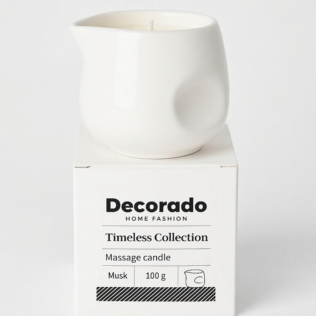 נר עיסוי טבעי חמאת שיאה - vanilla