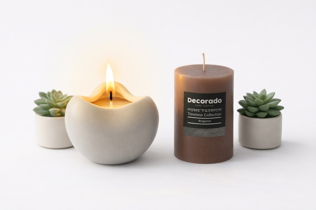 נר FLOR ניוד 10 ס''מ