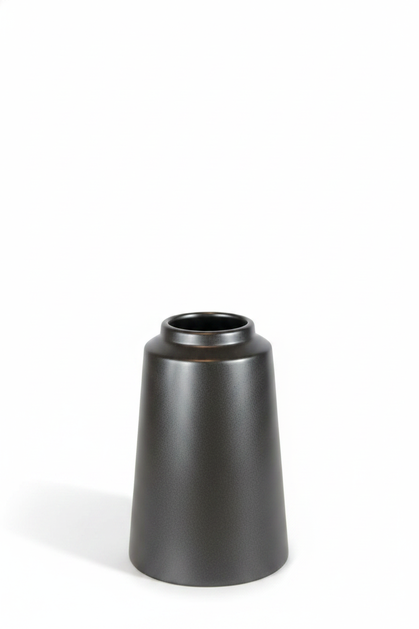 כד חרס GREY CYLINDER L