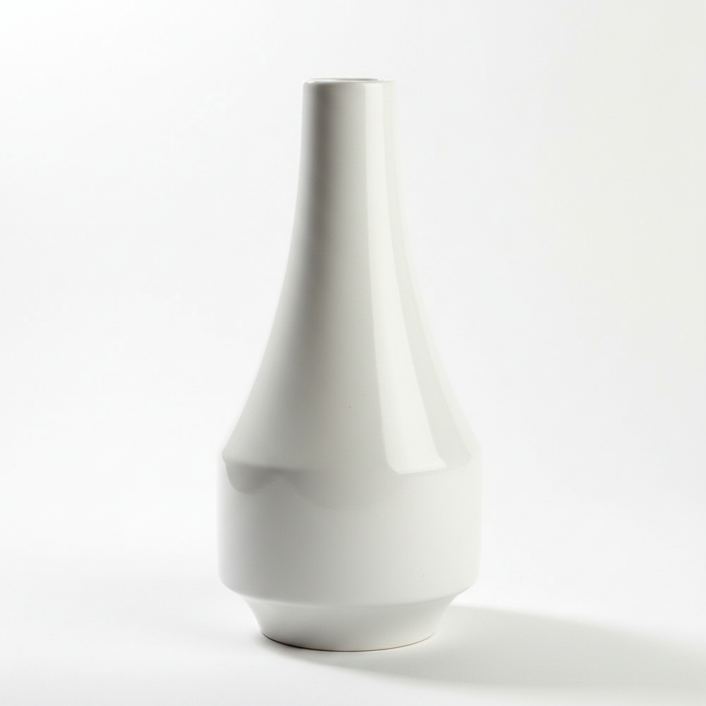 כד חרס BALKAN לבן 25*12 ס"מ