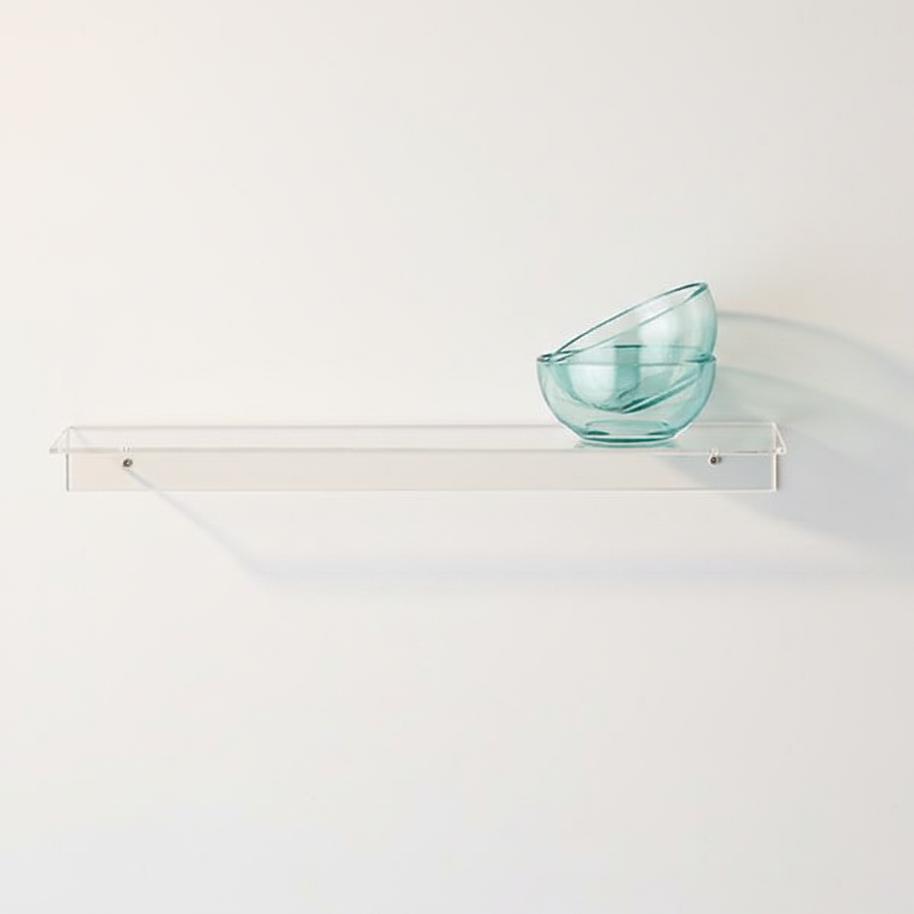 מדף אקרילי 15/60 ס''מ