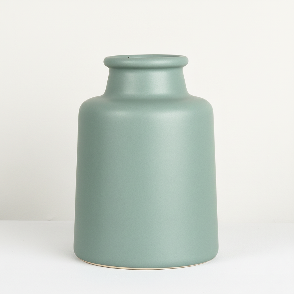 כד FINLAND ירוק פסטל 17 ס''מ