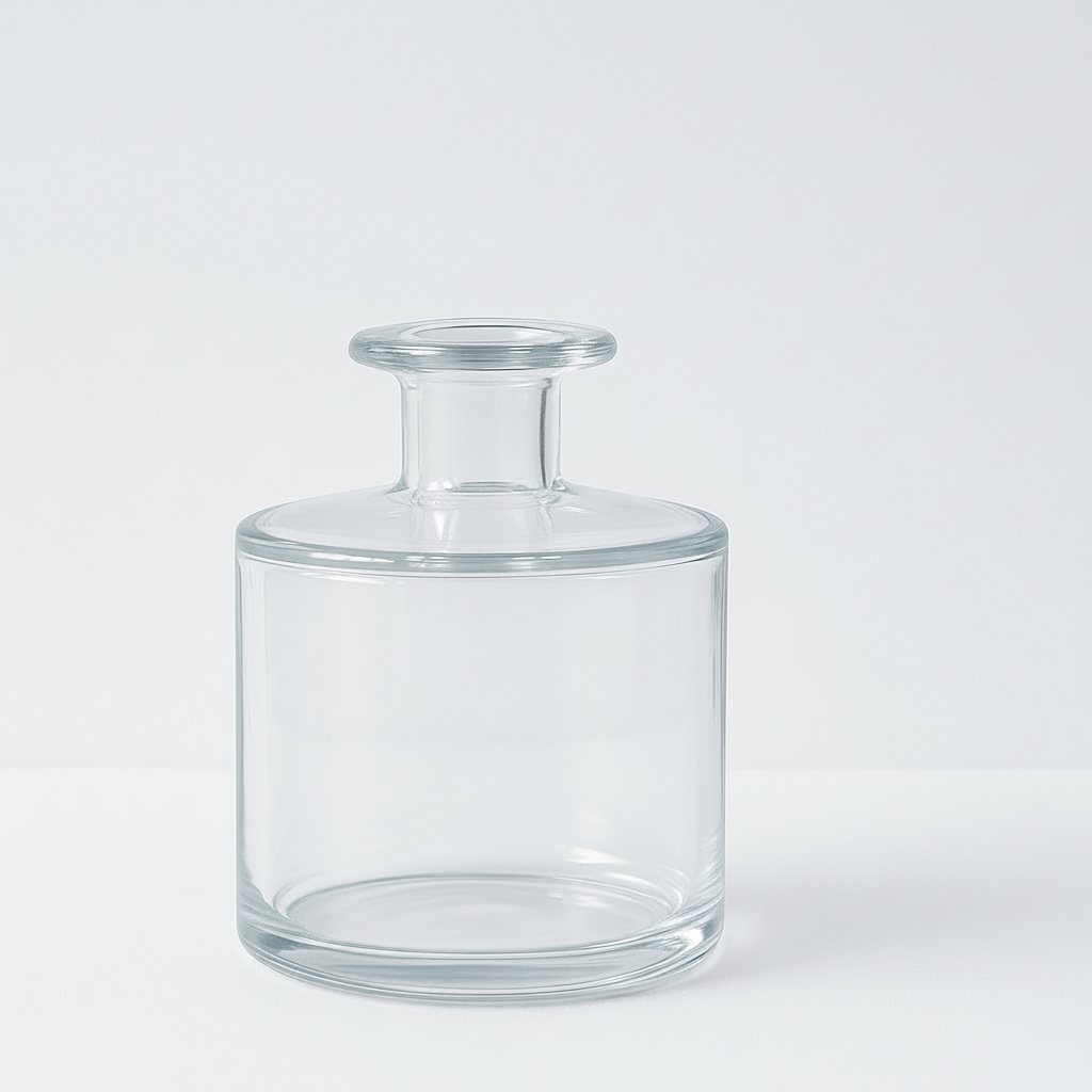 בקבוק עלמה שקוף