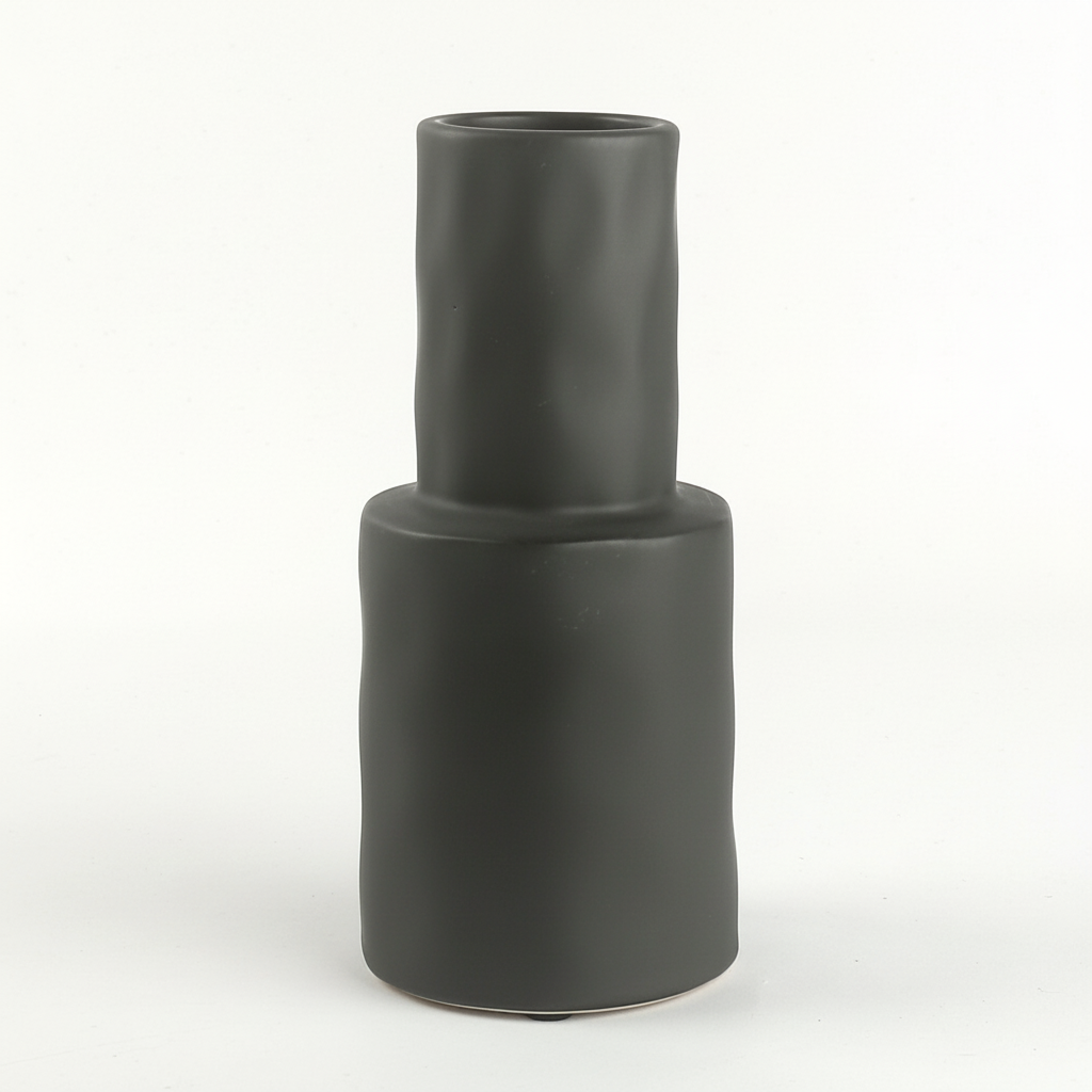 כד חרס BRIK שחור גדול 20*9