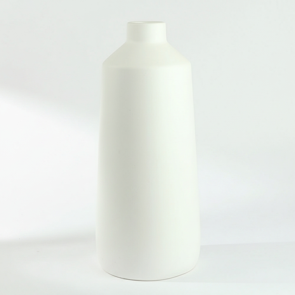 כד חרס NORDO לבן גדול 15*35