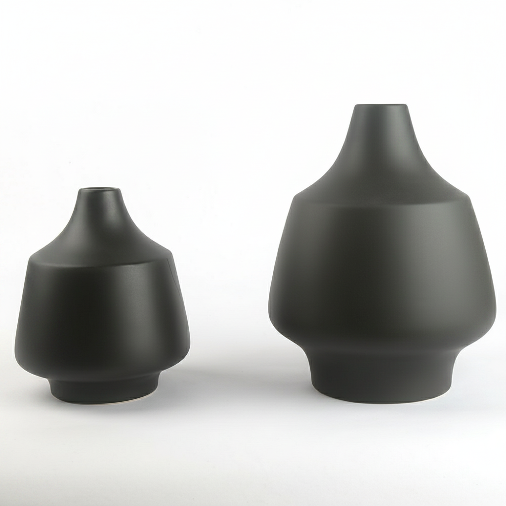 כד חרס BEND שחור קטן 15*18