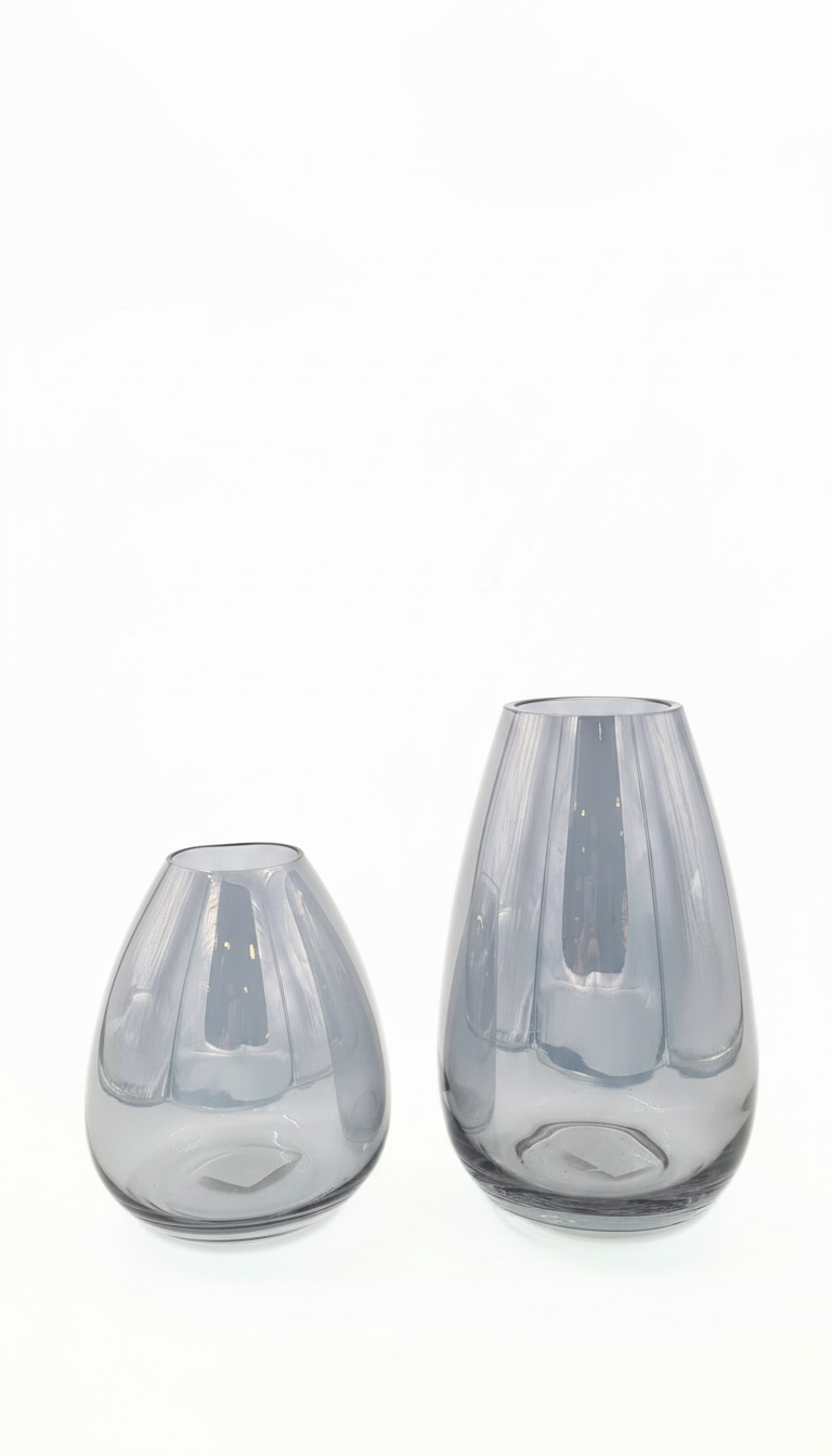 כד זכוכית RAS אפור קטן 15*5.5