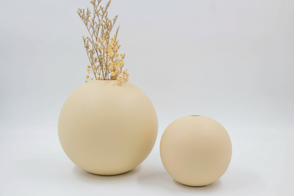 כד חרס אבן 18 ס''מ SNOWBALL