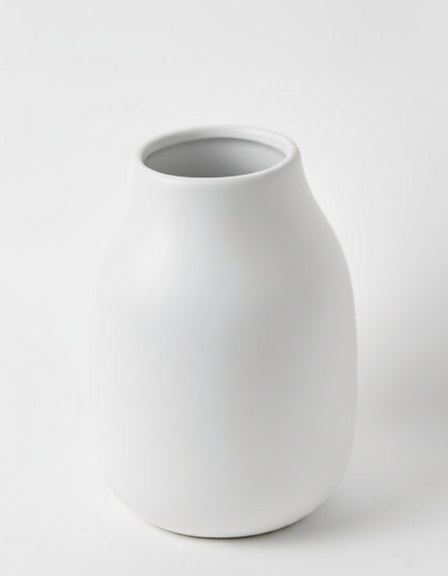 כד חרס OR לבן - 22 ס"מ