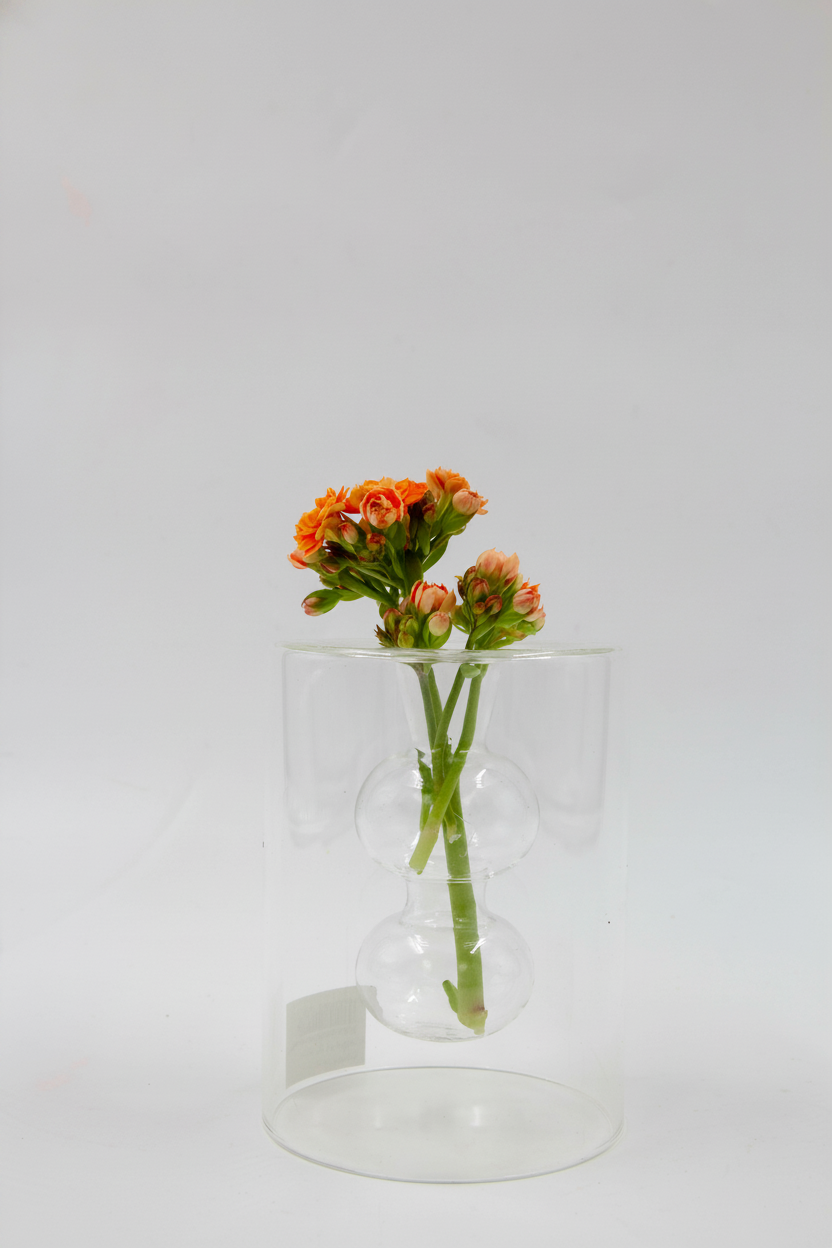 ואזה זכוכית DROP שקוף 10*8