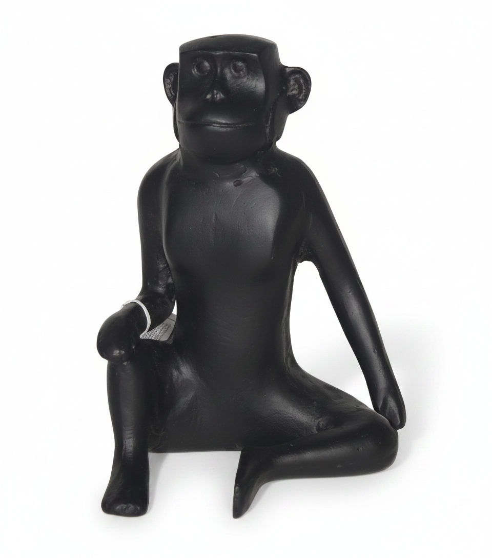 פסל מאנקי שחור