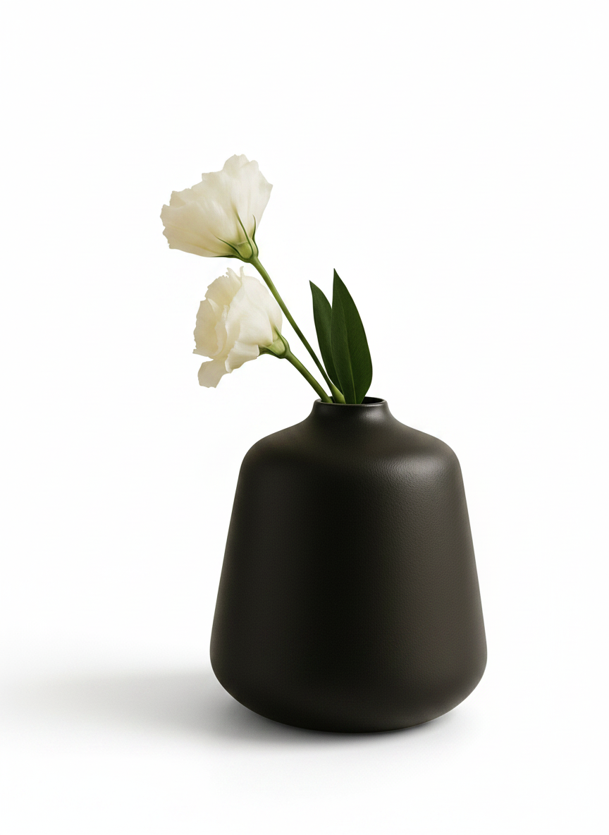 ואזה NORDI שחור - 19 ס"מ