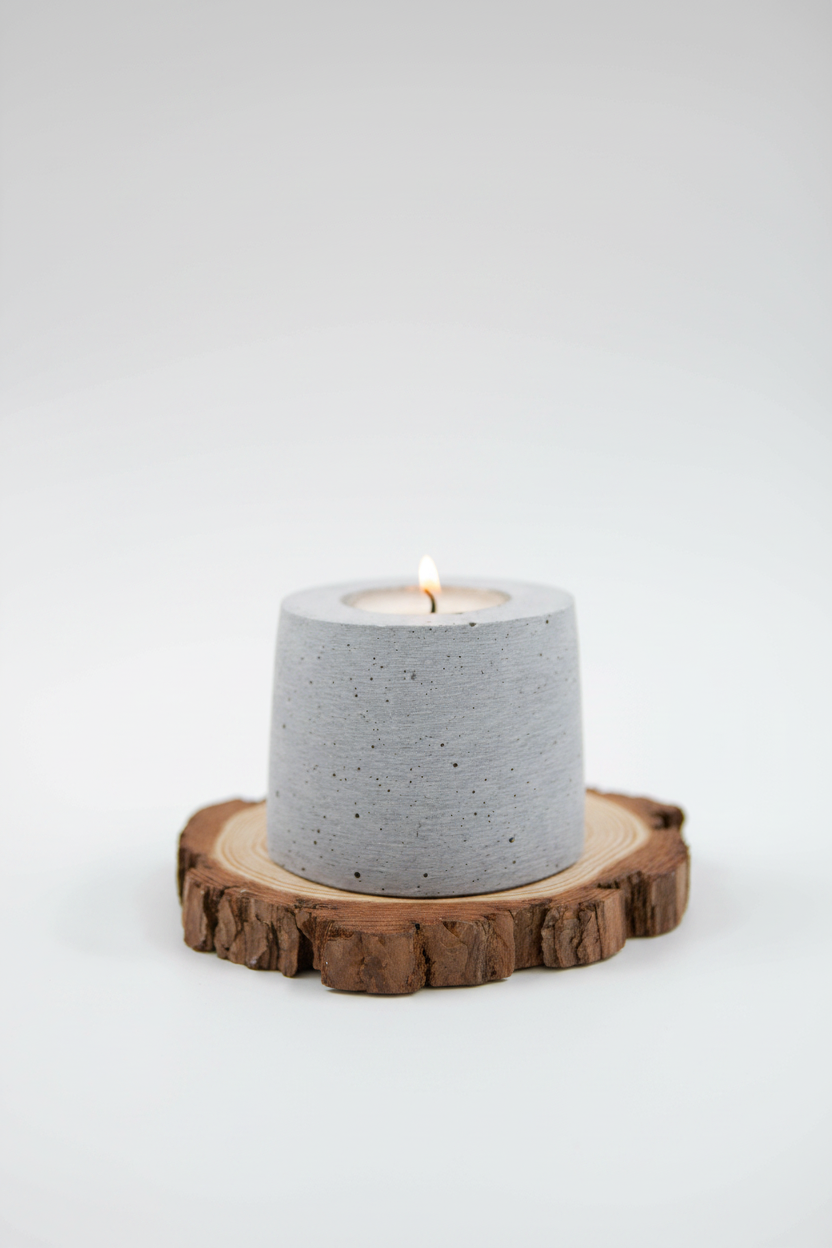 פמוט LEO בטון 6 ס"מ