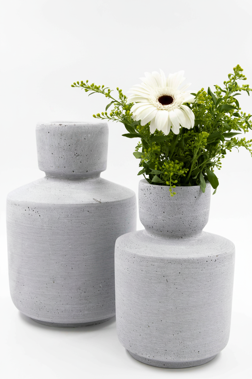 כד בטון CROP קטן 20*10 ס"מ