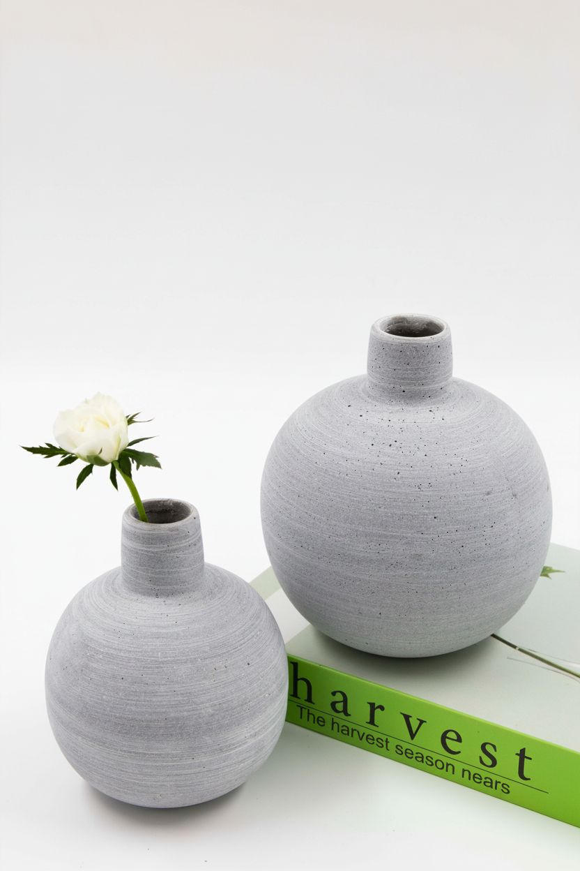 כד בטון NOOR גדול 15*5 ס"מ