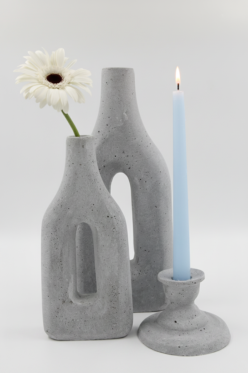 כד בטון TAPER גדול 33*6 ס"מ