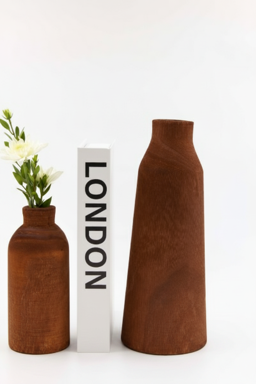 כד עץ TAIL גדול 30*12 ס"מ